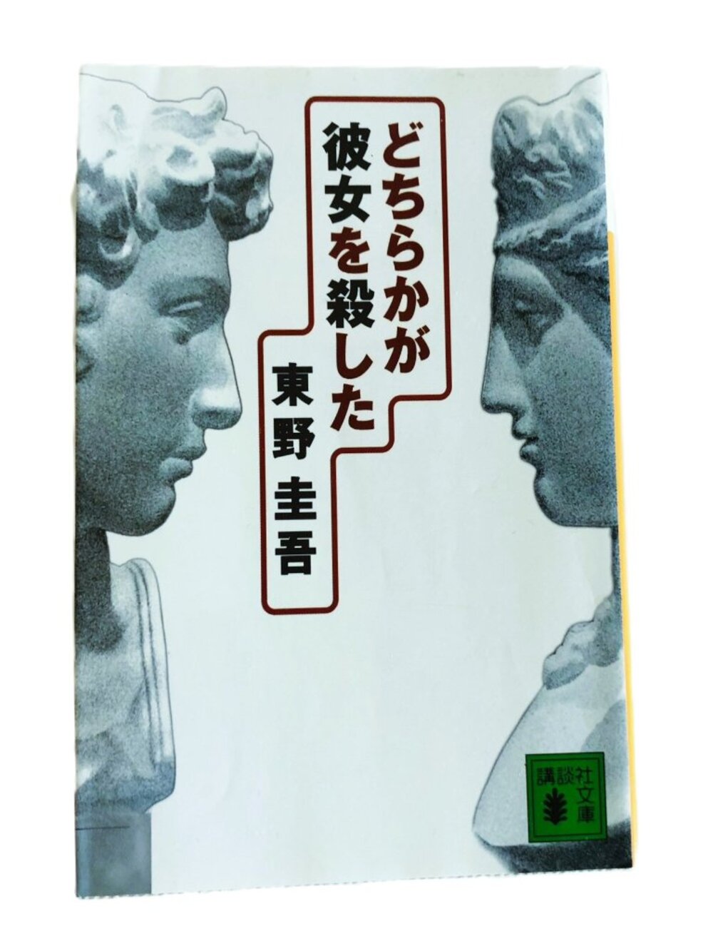 One of Them Killed Her Higashino Keigo Japanese Book Novel どちらかが彼女を殺した Paperback
